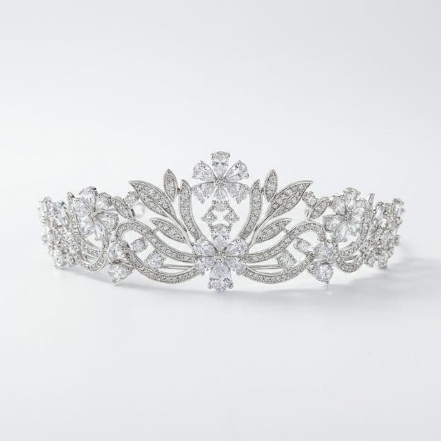 ມົງກຸດ ເຈົ້າສາວ ເພັດ CZ