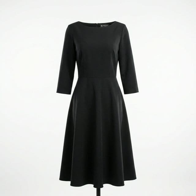 ເດສ A-Line ສີດຳ Elegant